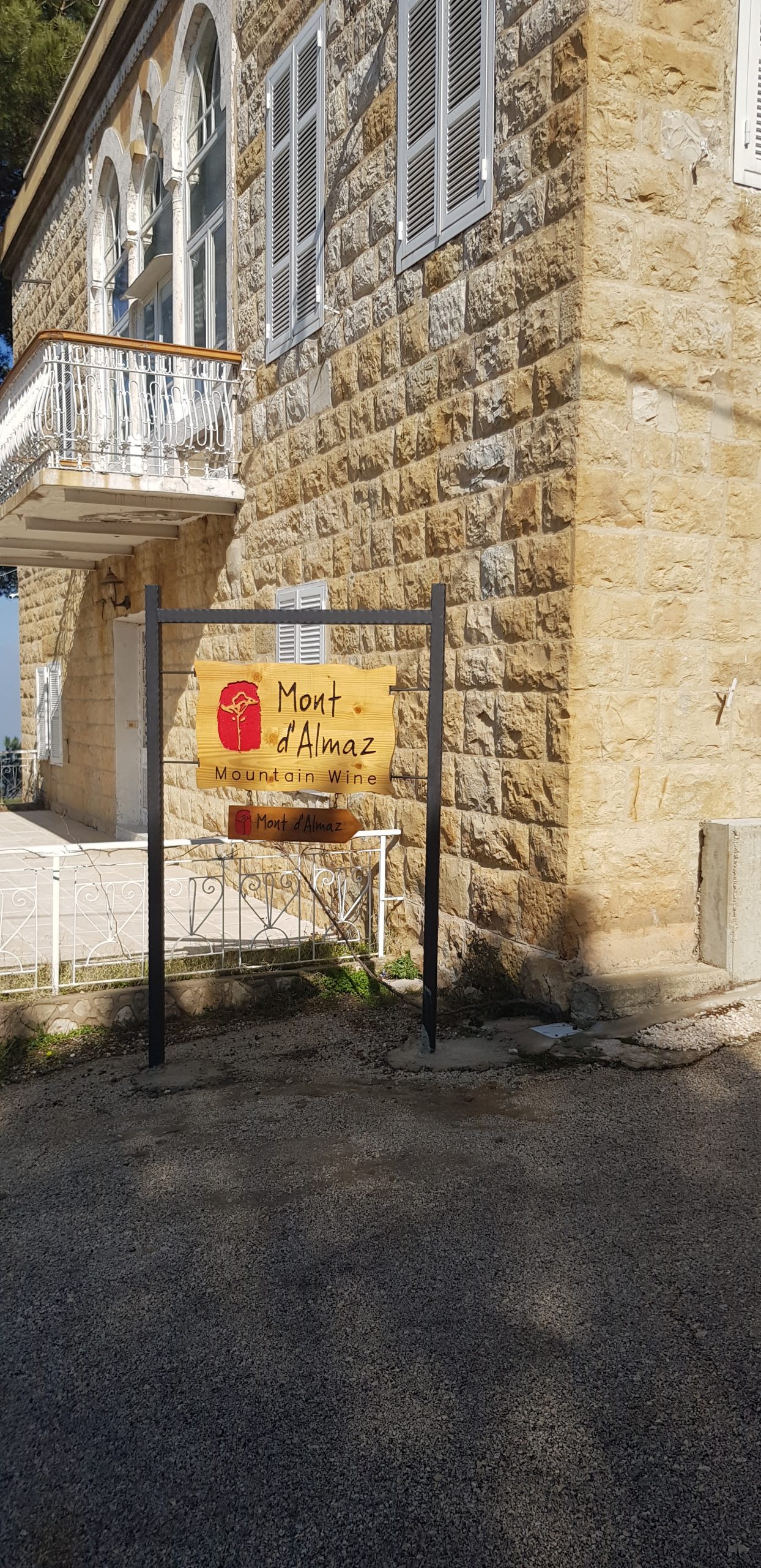 Villa entrance