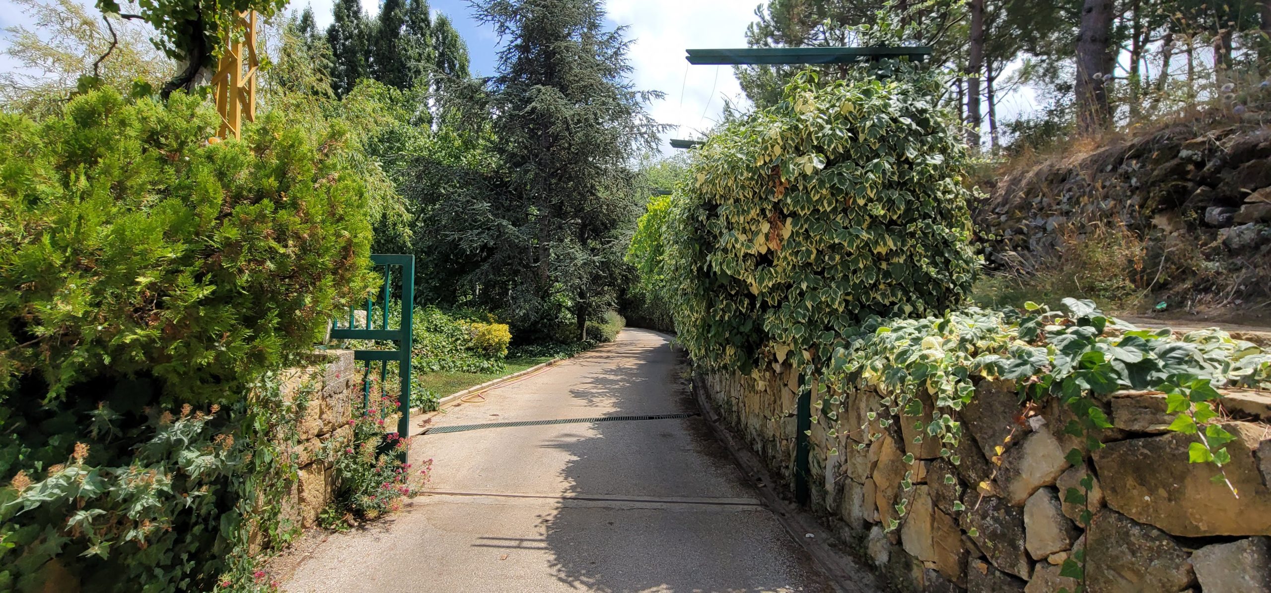 Villa entrance view